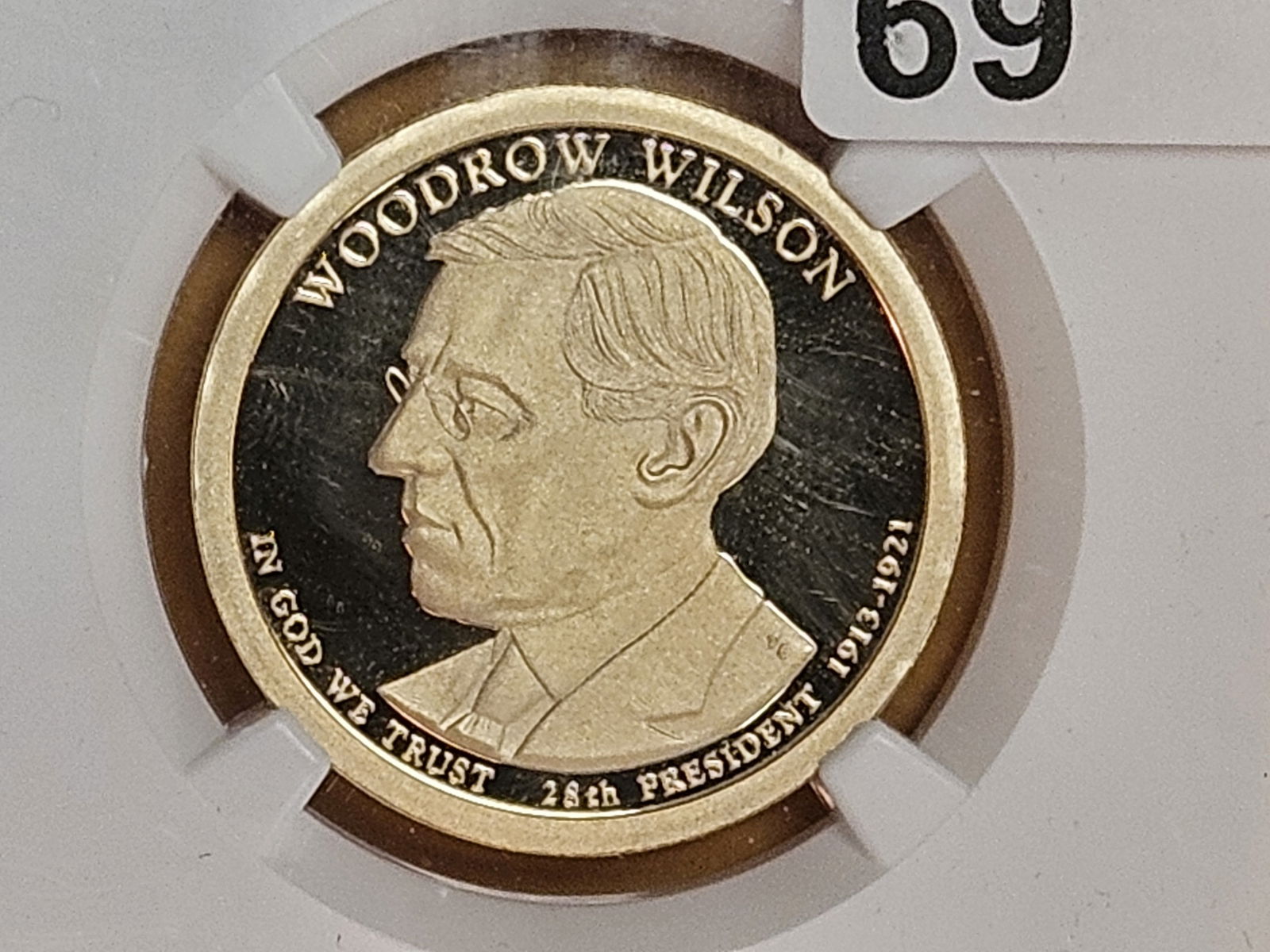 PERFECT! NGC 2013-S Presidential Dollar in Proof 70 Ultra Cameo (1 of 3)