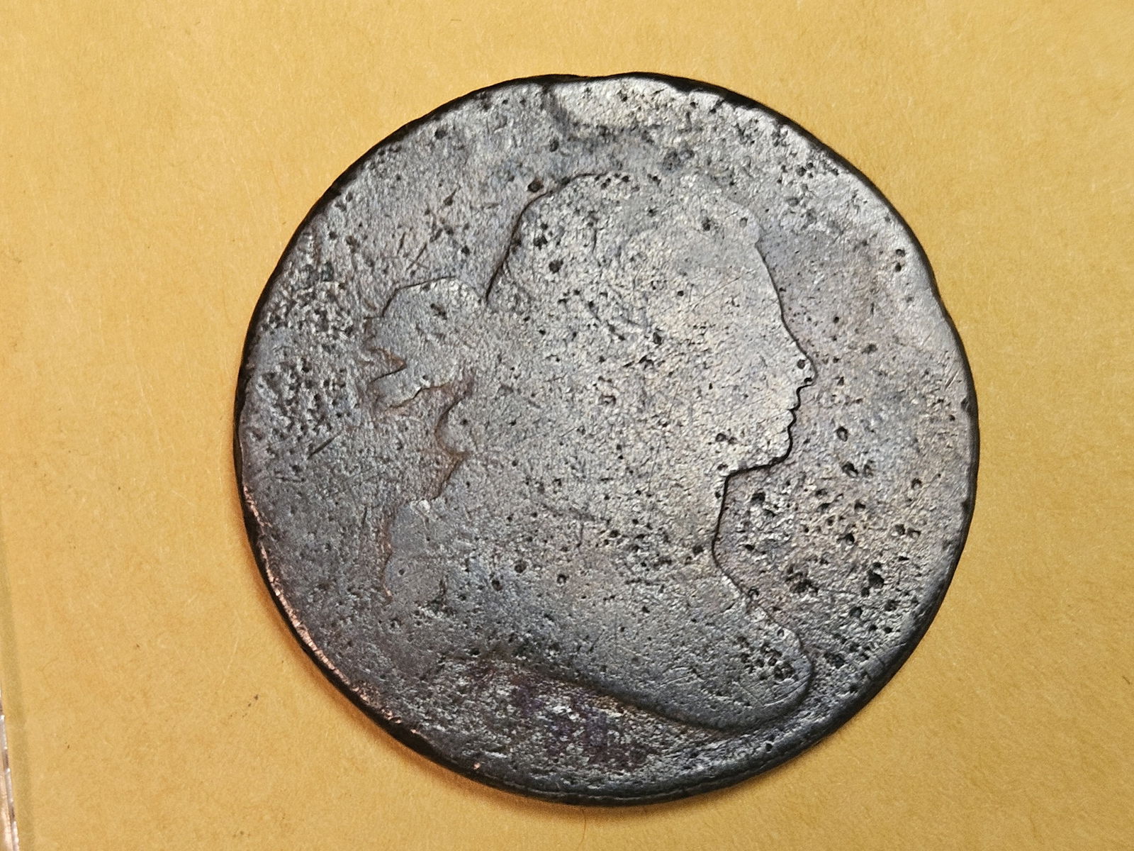 1801 Draped Bust Large Cent in Poor (1 of 3)