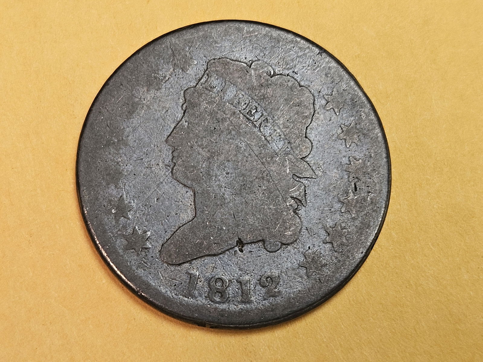 1812 Classic Head Large Cent (1 of 3)