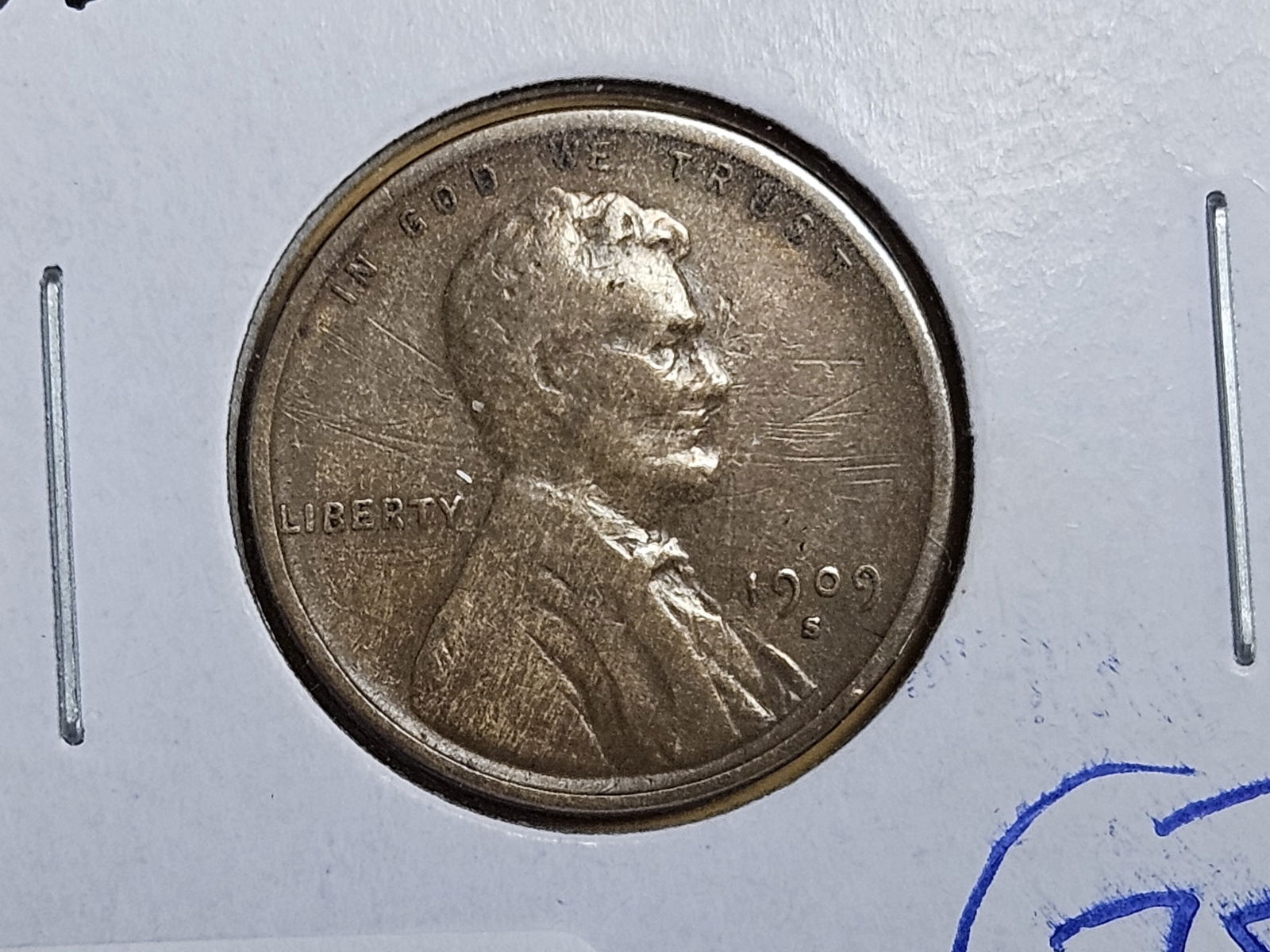 *** HIGHLIGHT *** KEY DATE!!! 1909-S VDB Wheat cent!! (1 of 7)