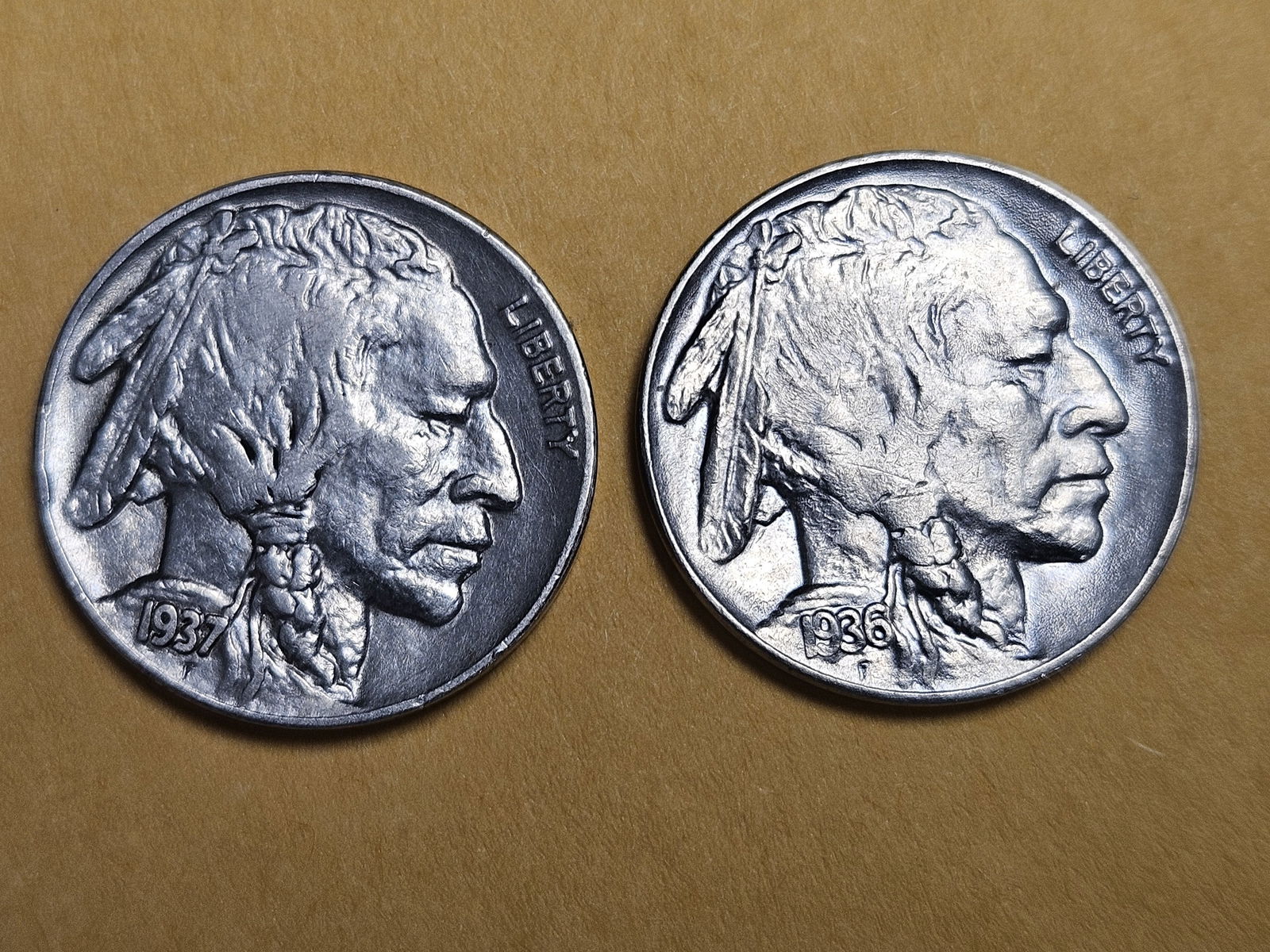Two Choice Brilliant Uncirculated Buffalo Nickels (1 of 5)