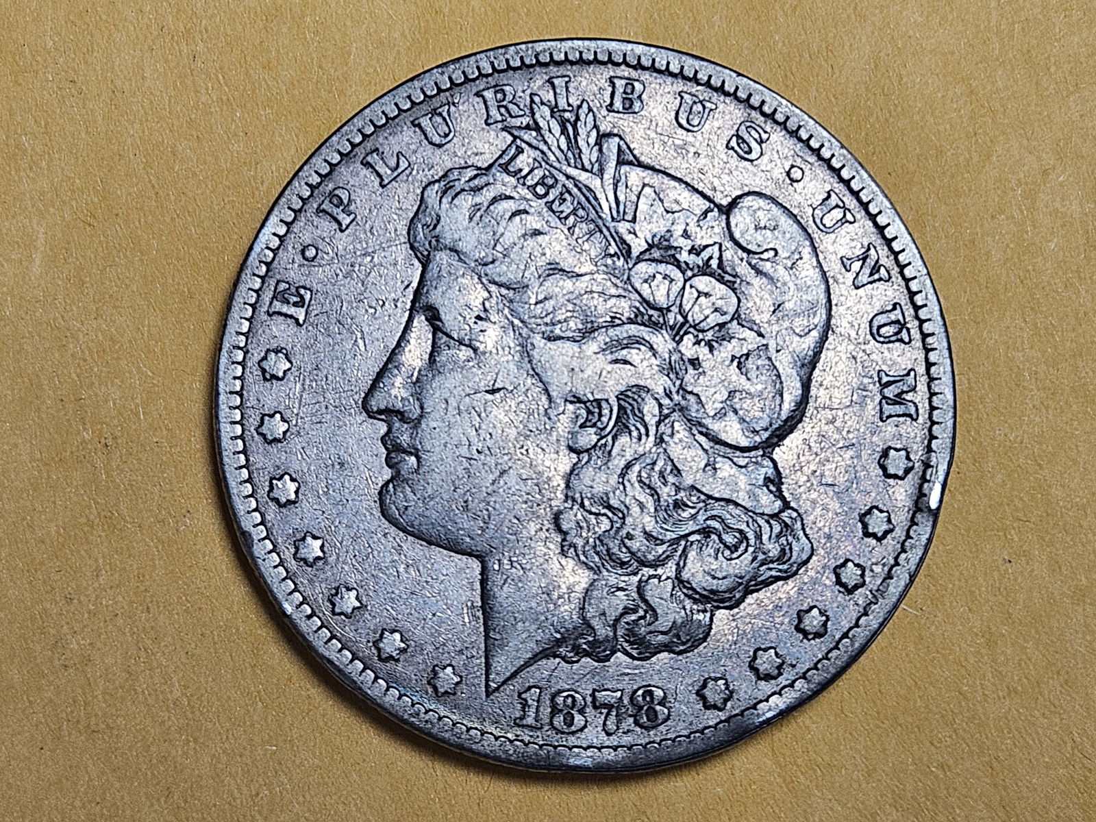 ** KEY DATE ** 1878-CC Morgan Dollar in Very Fine (1 of 4)