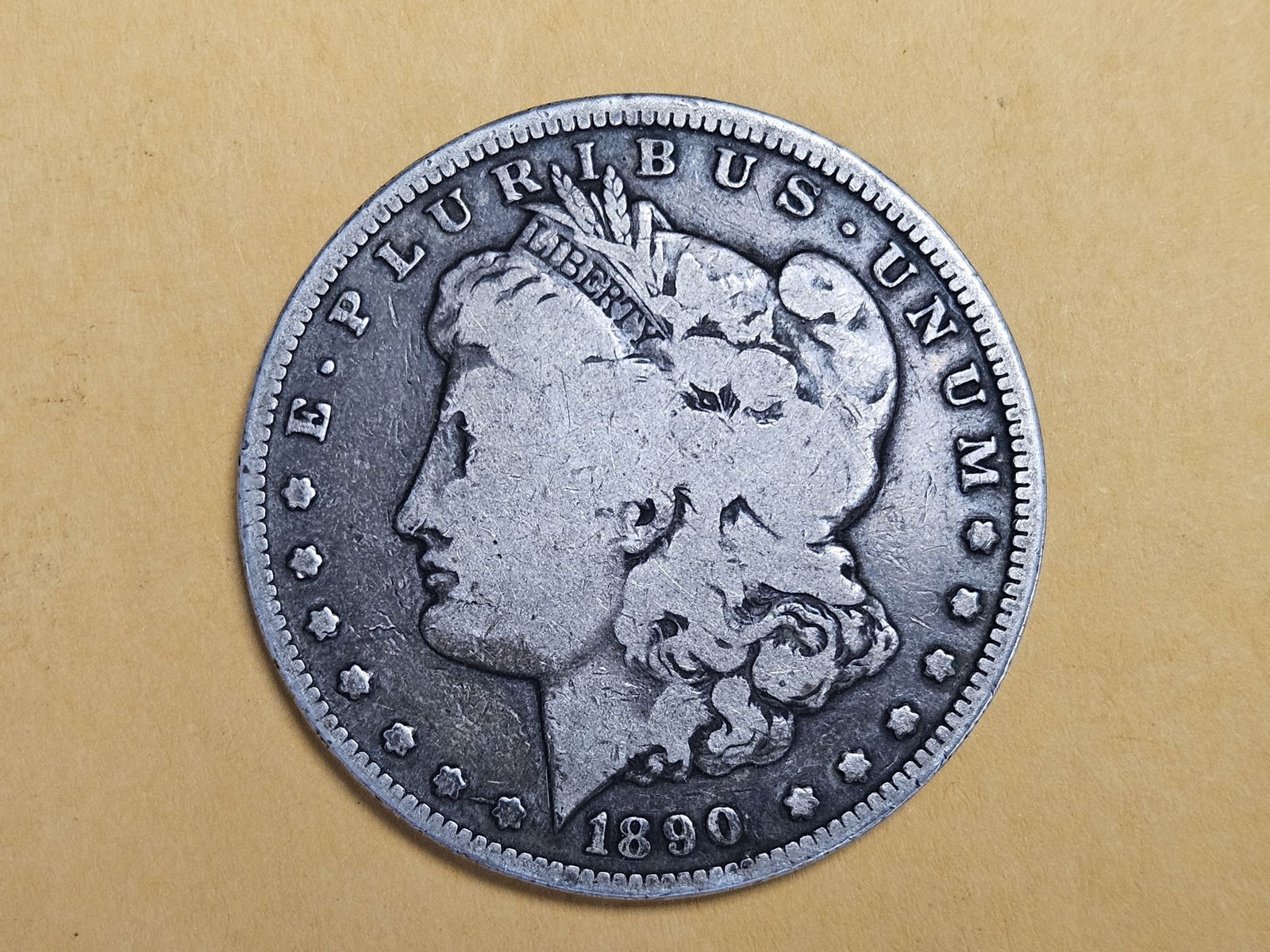 ** KEY DATE ** 1890-CC Morgan Dollar in Very Good (1 of 3)