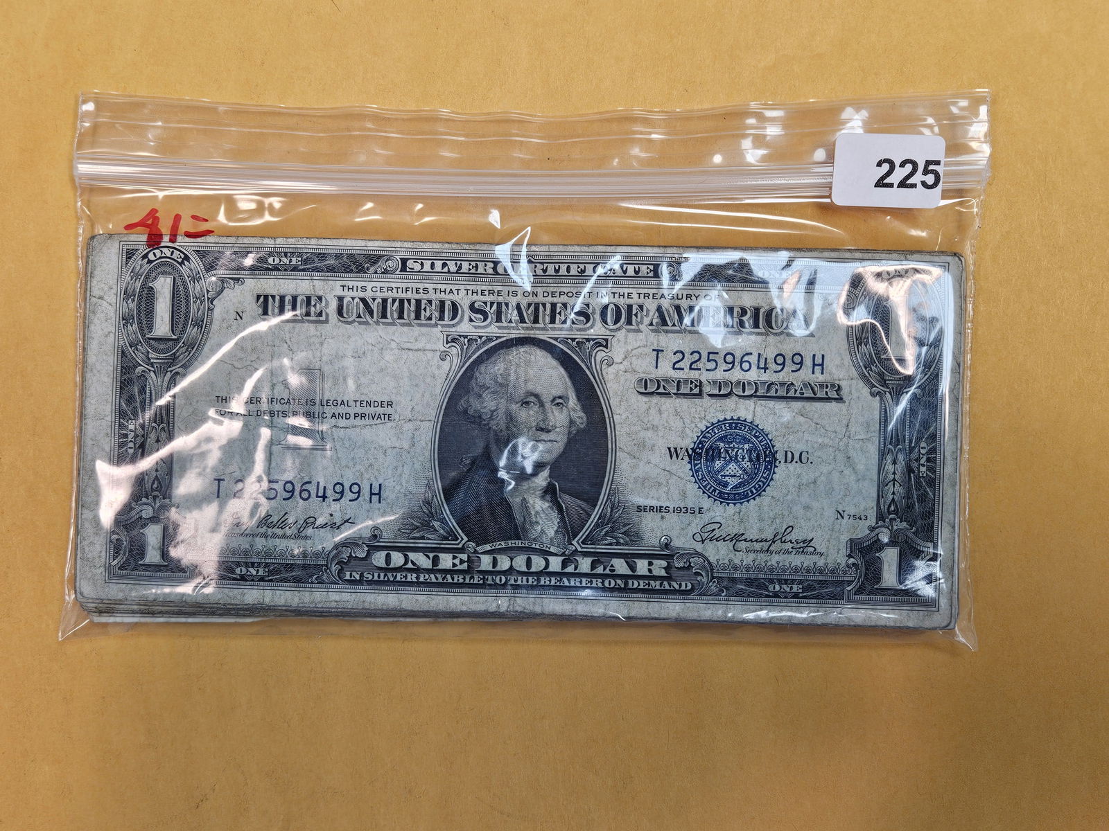 Forty-One $1 Silver Certificates (1 of 2)