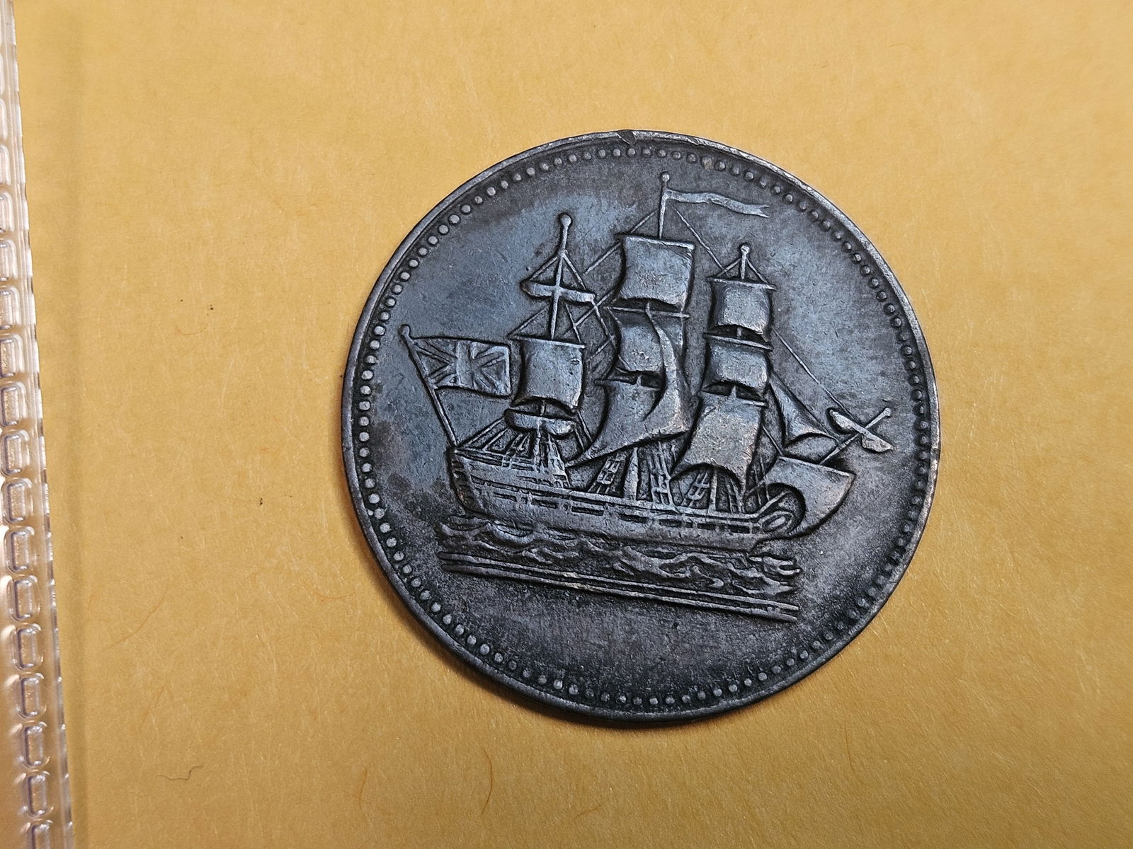 1835 Canadian Half-penny in Extra Fine (1 of 5)