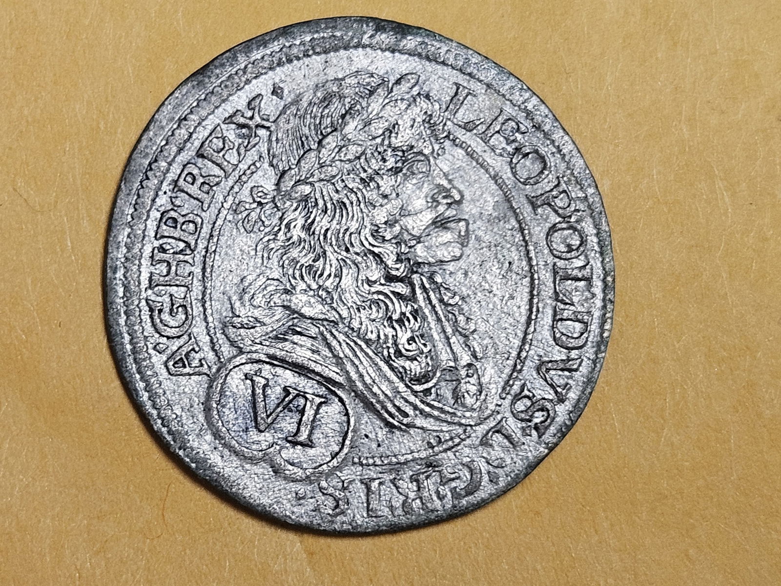 1684 Austria silver 6 kreuzer in Extra Fine (1 of 5)
