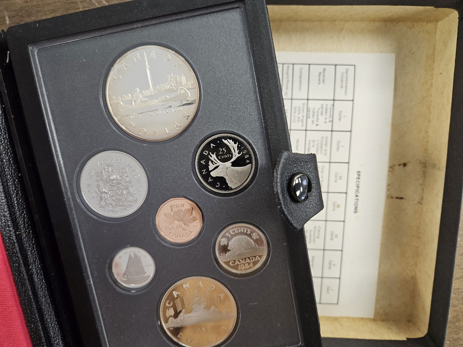 Five CANADA Silver Proof Sets - 5