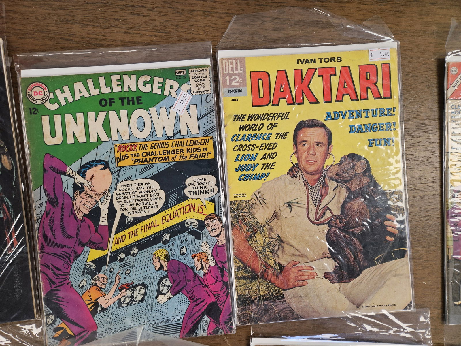 Ten OLD mixed Comics - 4