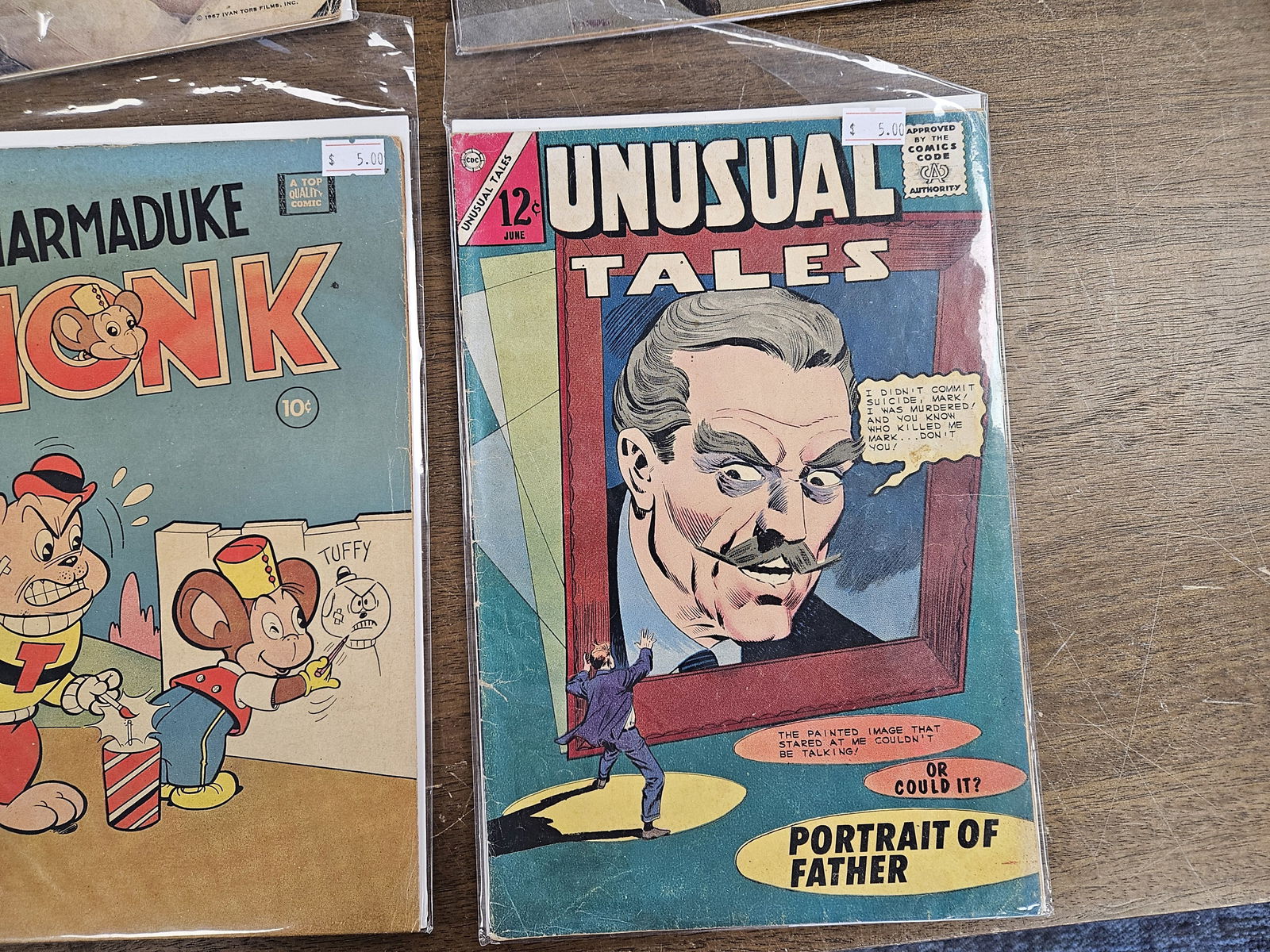 Ten OLD mixed Comics - 7