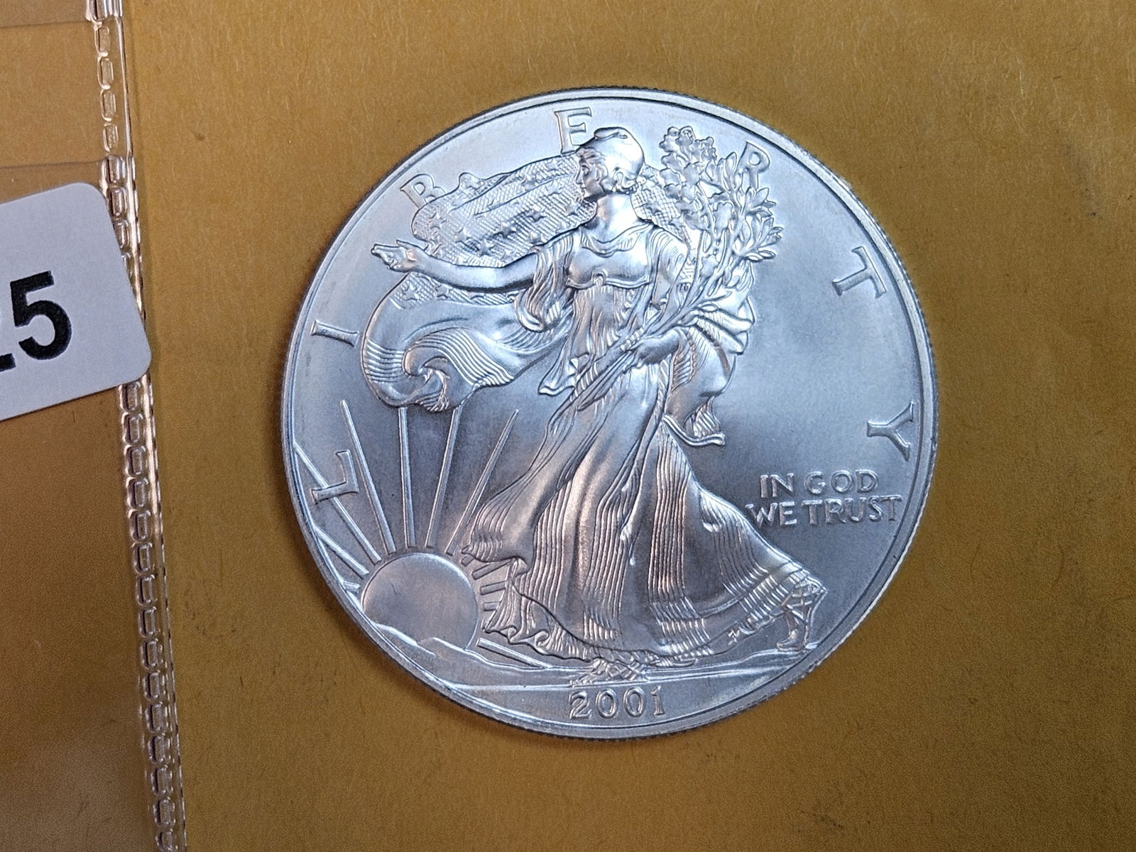 And last but not least a GEM BU 2001 ASE: Thanks all for another great auction! Have a blessed night, wonderful week and we'll see ya'll next time 