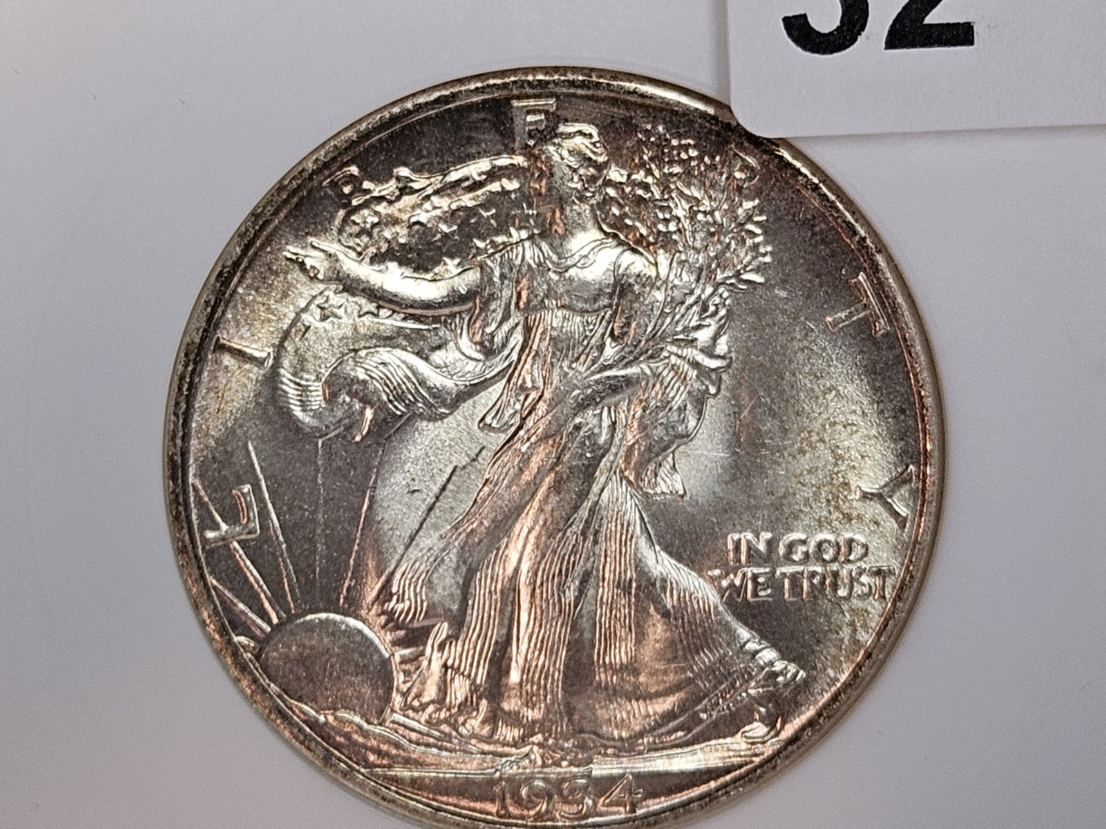* ANACS 1934 Walking Liberty Half Dollar in Mint State 64 (1 of 11)