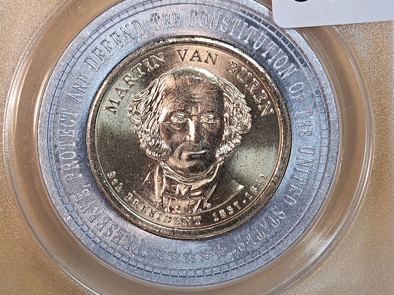 GEM! ANACS 2008-P Presidential Dollar in Mint State 66 (1 of 4)
