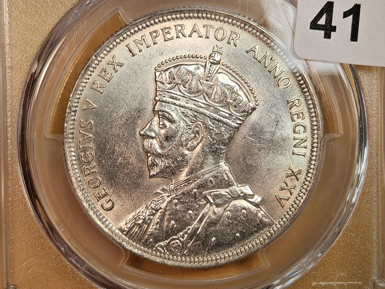 PCGS 1935 Canada silver Dollar in Brilliant Uncirculated - details (1 of 3)