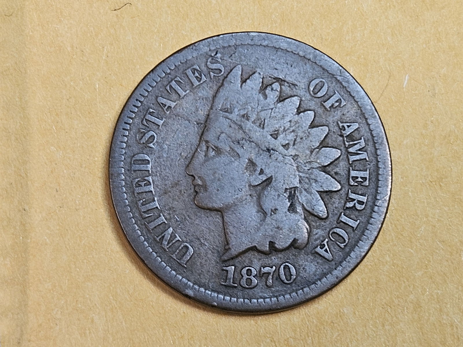 * Semi-key 1870 Indian Cents (1 of 3)