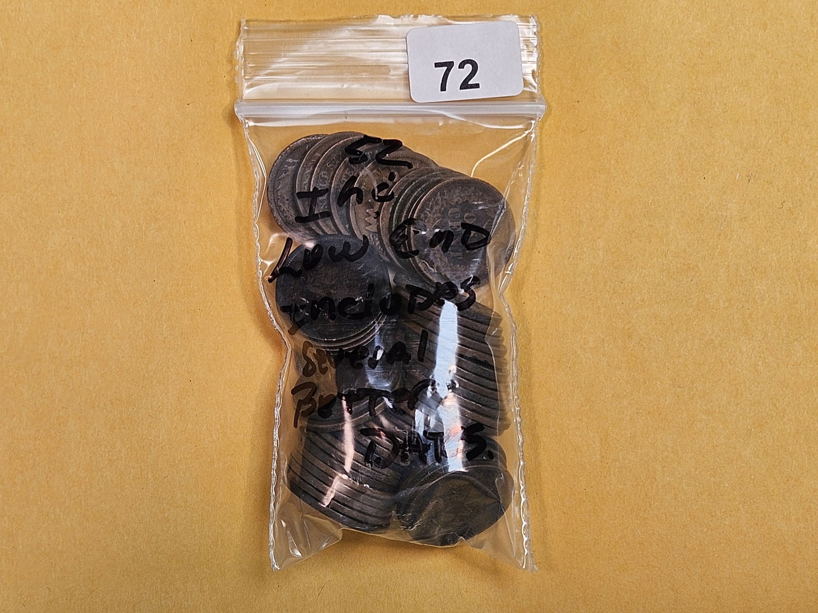 Fifty-two Indian cents (1 of 2)