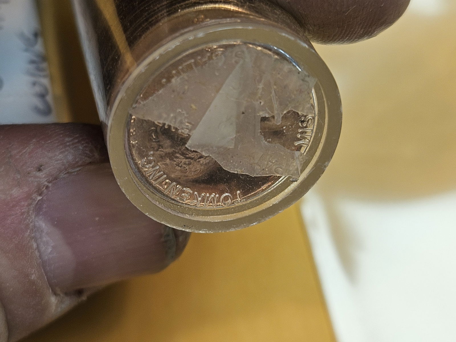 Three partial date Wheat cent rolls - 8