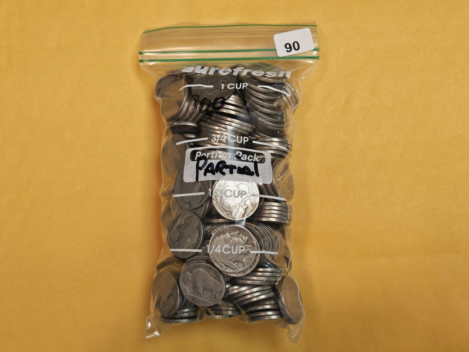 THREE Hundred Buffalo Nickels: All partial dates 