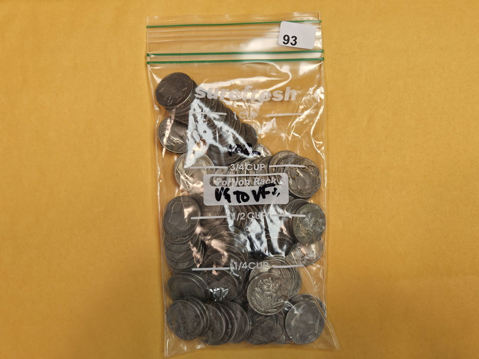 One Hundred two Buffalo Nickels (1 of 1)