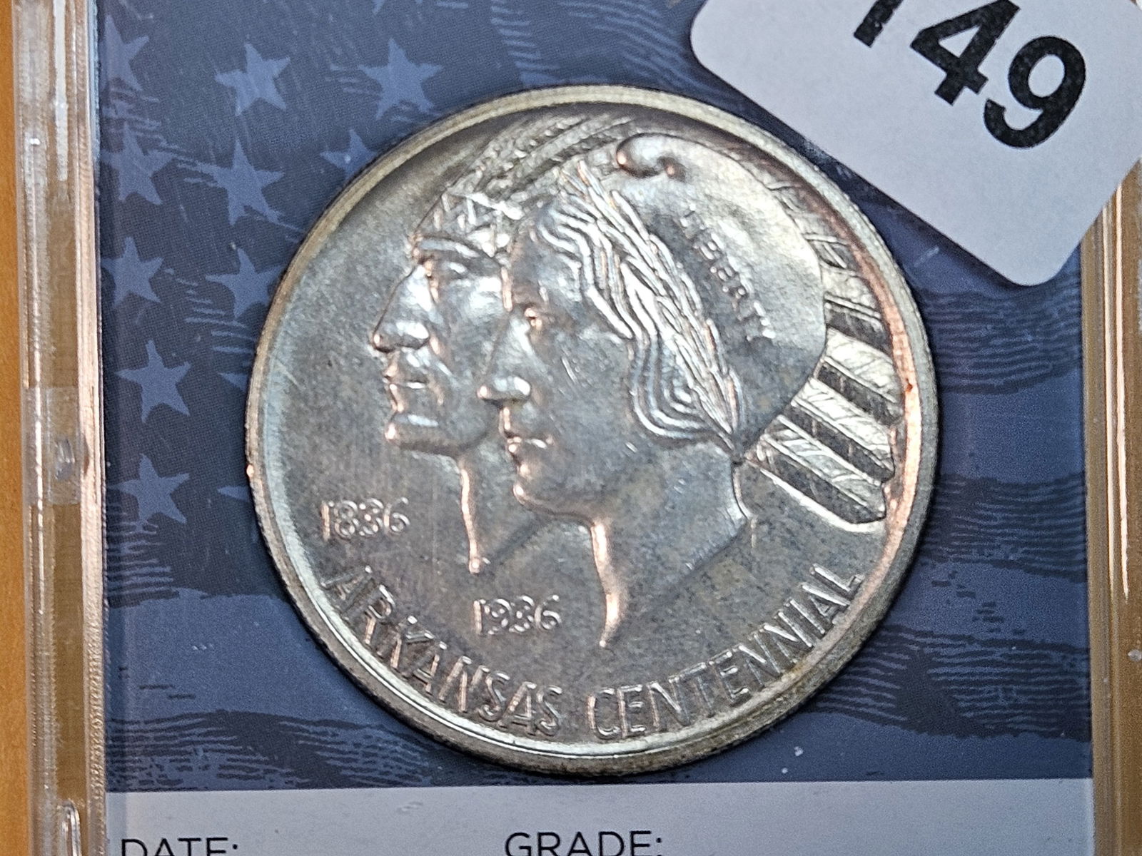 1936-S Arkansas Commemorative silver half dollar (1 of 7)