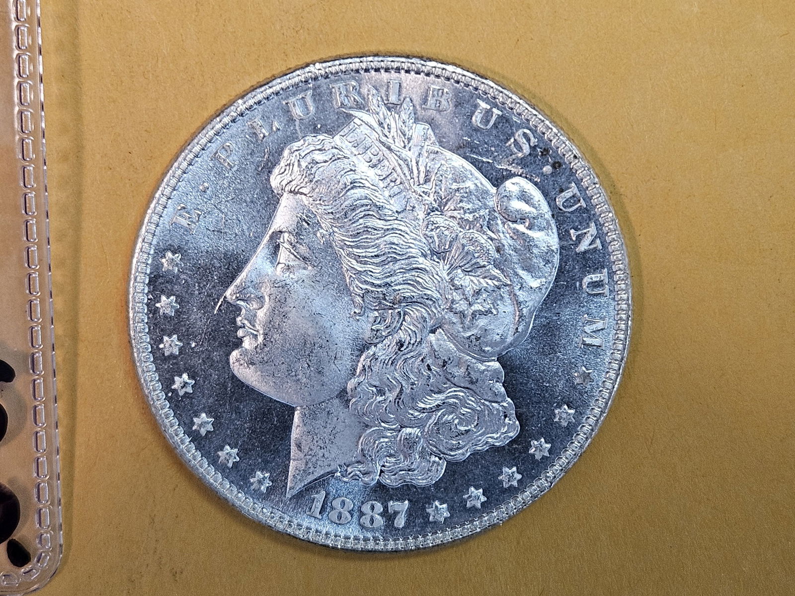 PROOFLIKE! 1887 Morgan Dollar in Very Choice Brilliant Uncirculated (1 of 11)