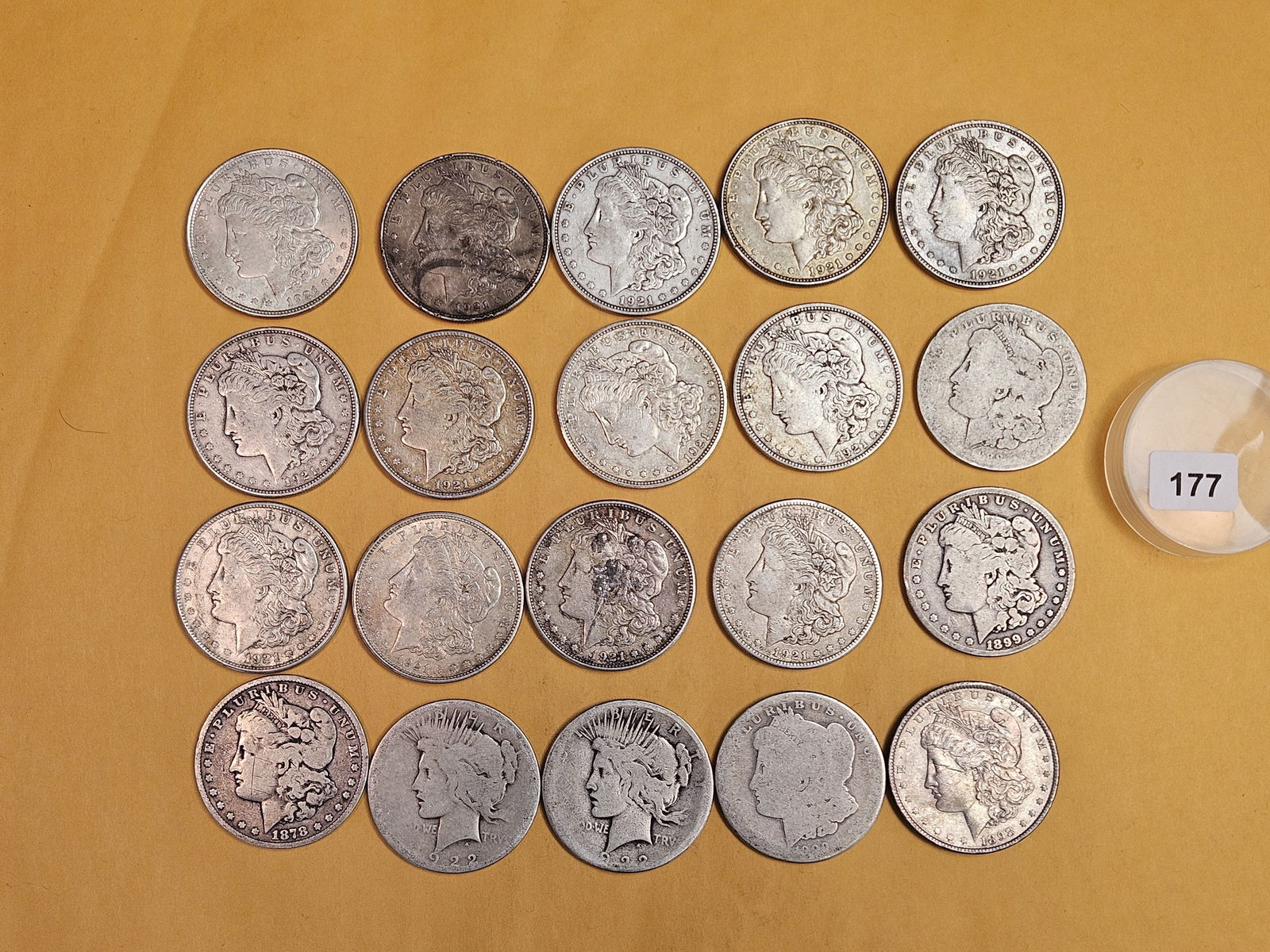 ** FULL ROLL ** Twenty Mixed Silver Dollars (1 of 6)