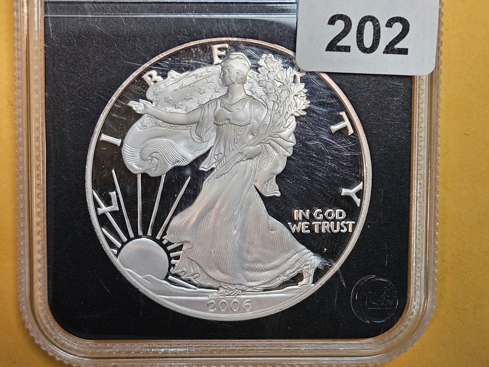 GEM Proof Deep Cameo 2006-W American Silver Eagle (1 of 3)