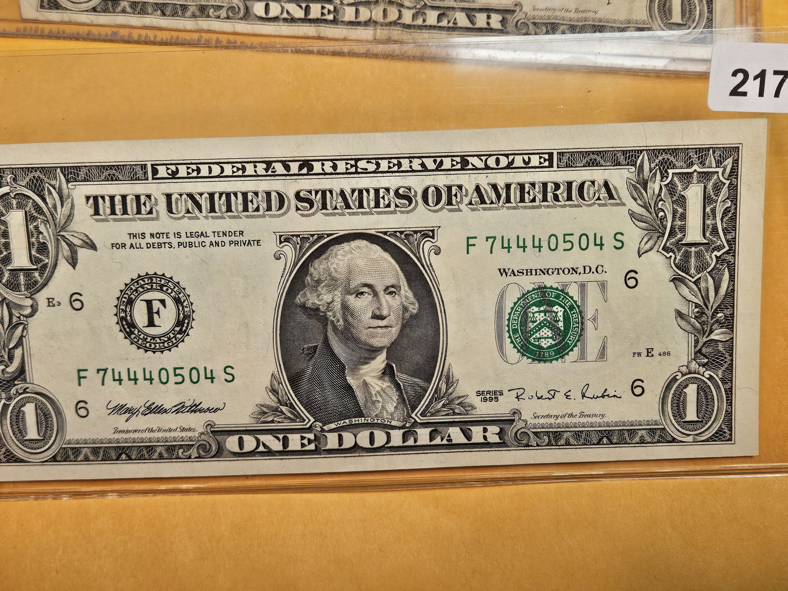 Two US notes with Fun Serial Numbers - 3