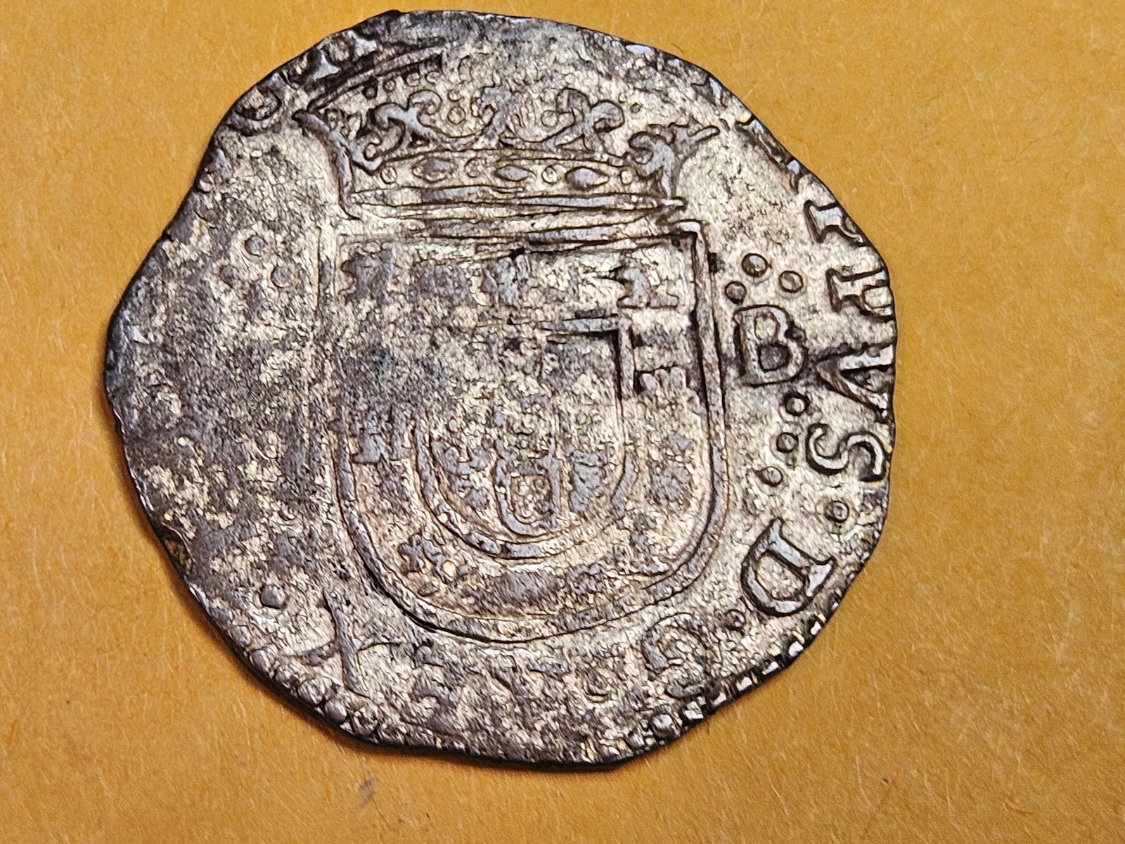 1580 - 1598 Portugal silver 100 reis (1 of 3)