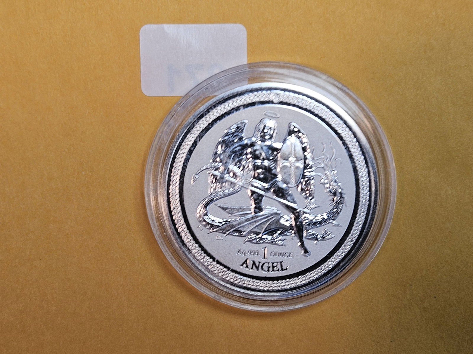 GEM 2016 Isle of Man silver Angel - 2