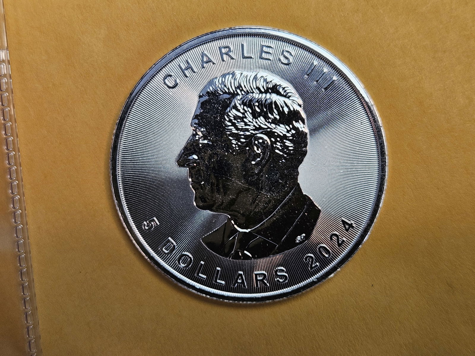 GEM 2024 Canada silver five dollars (1 of 3)