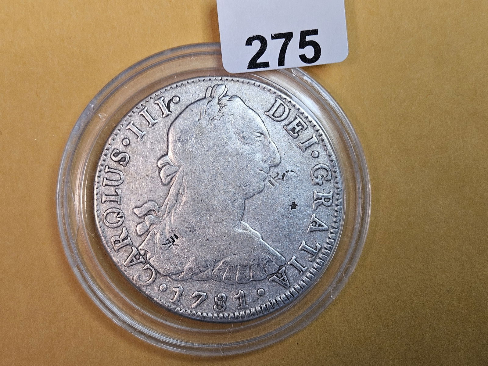 1781 oM Mexico silver 8 reals (1 of 4)
