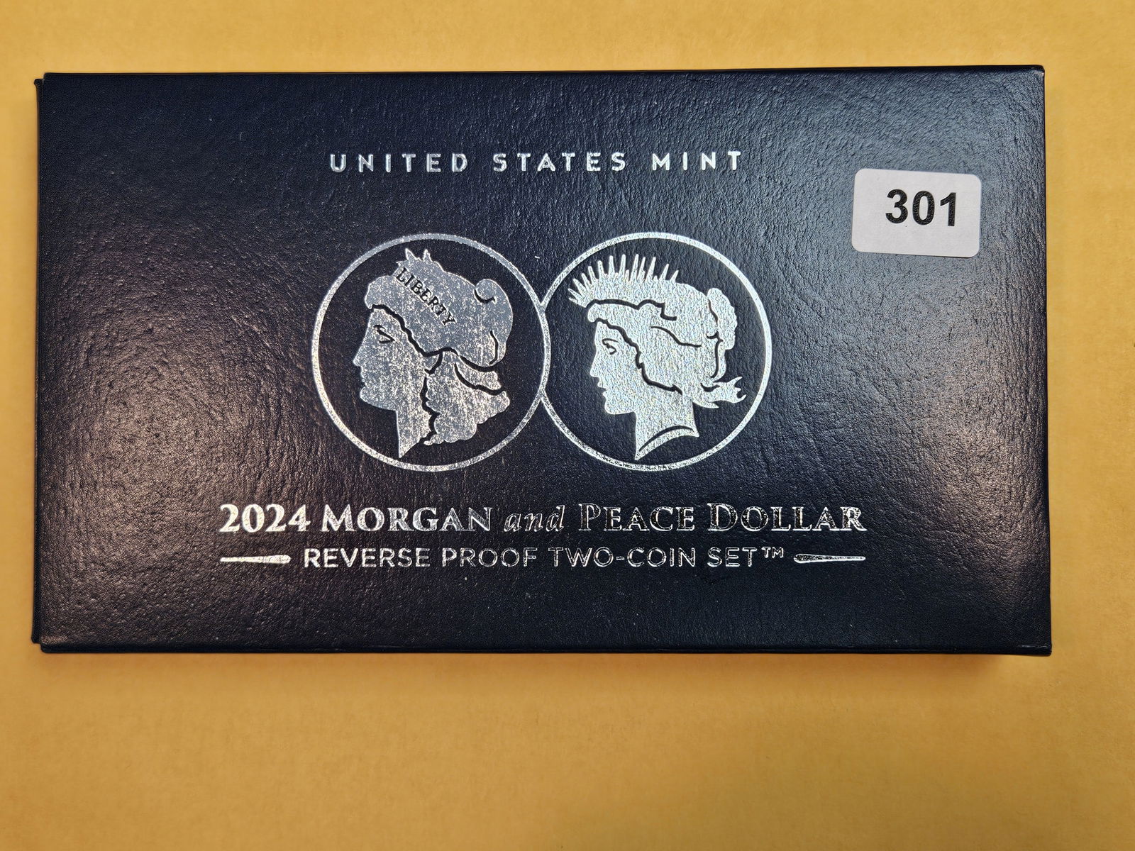 GEM 2024 Morgan and Peace Reverse Proof 2-coin Set (1 of 5)