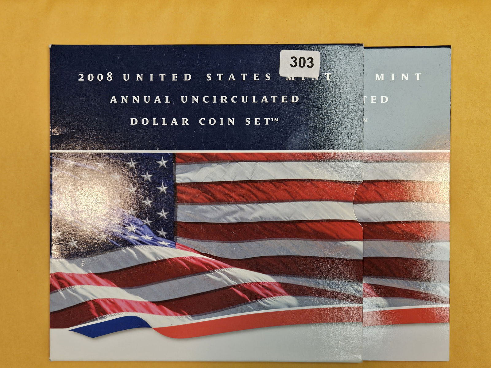 GEM 2008 US Annual Uncirculated Dollar Coin Set (1 of 2)