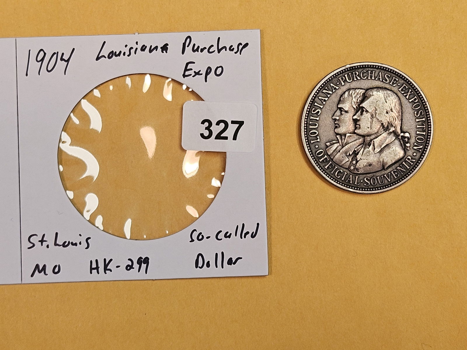 Scarce 1904 Louisiana Purchase Exposition So-Called Dollar - 2