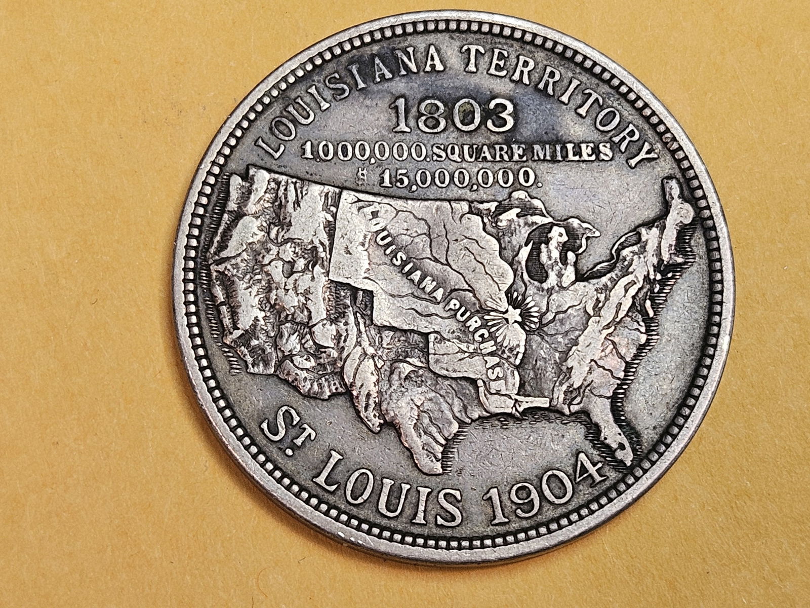 Scarce 1904 Louisiana Purchase Exposition So-Called Dollar - 4