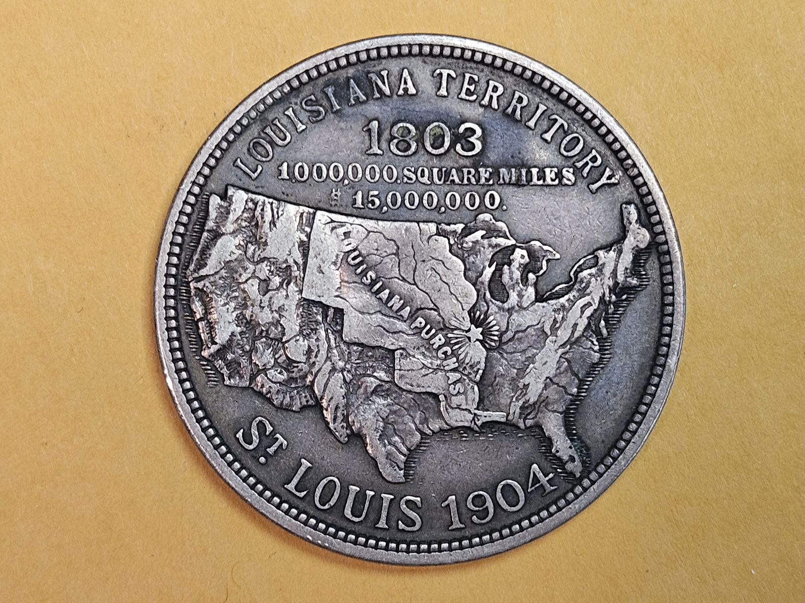 Scarce 1904 Louisiana Purchase Exposition So-Called Dollar - 5