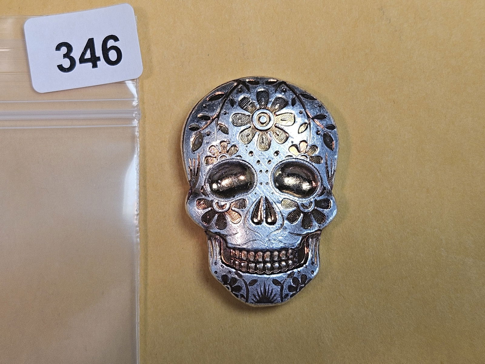 TWO Troy ounce .999 fine silver art piece (1 of 5)