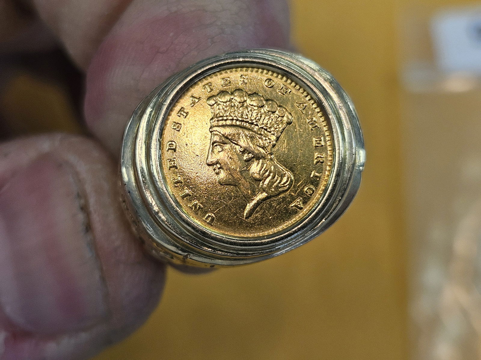 GOLD! Gold Dollar and Gold Ring! - 2