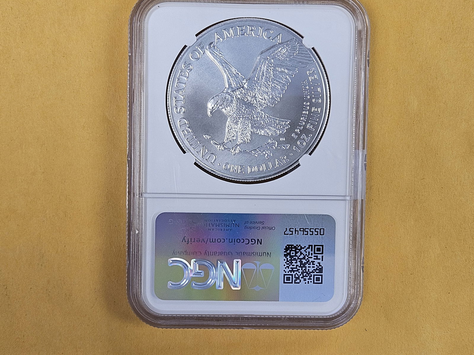 PERFECT! NGC 2023 American Silver Eagle in Mint State 70 - 3