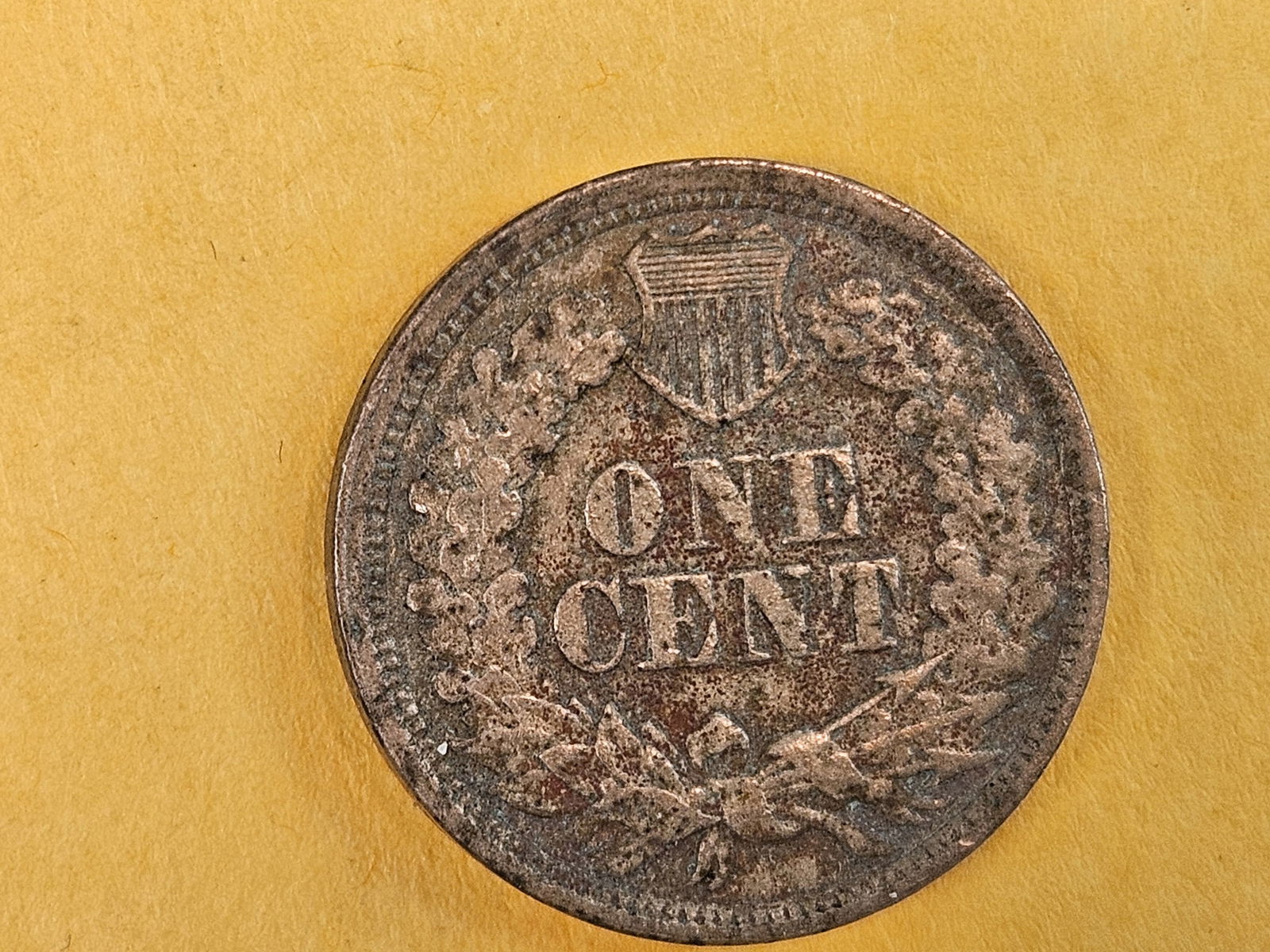 1862 Copper-Nickel Indian Cent in Extra Fine - details - 6