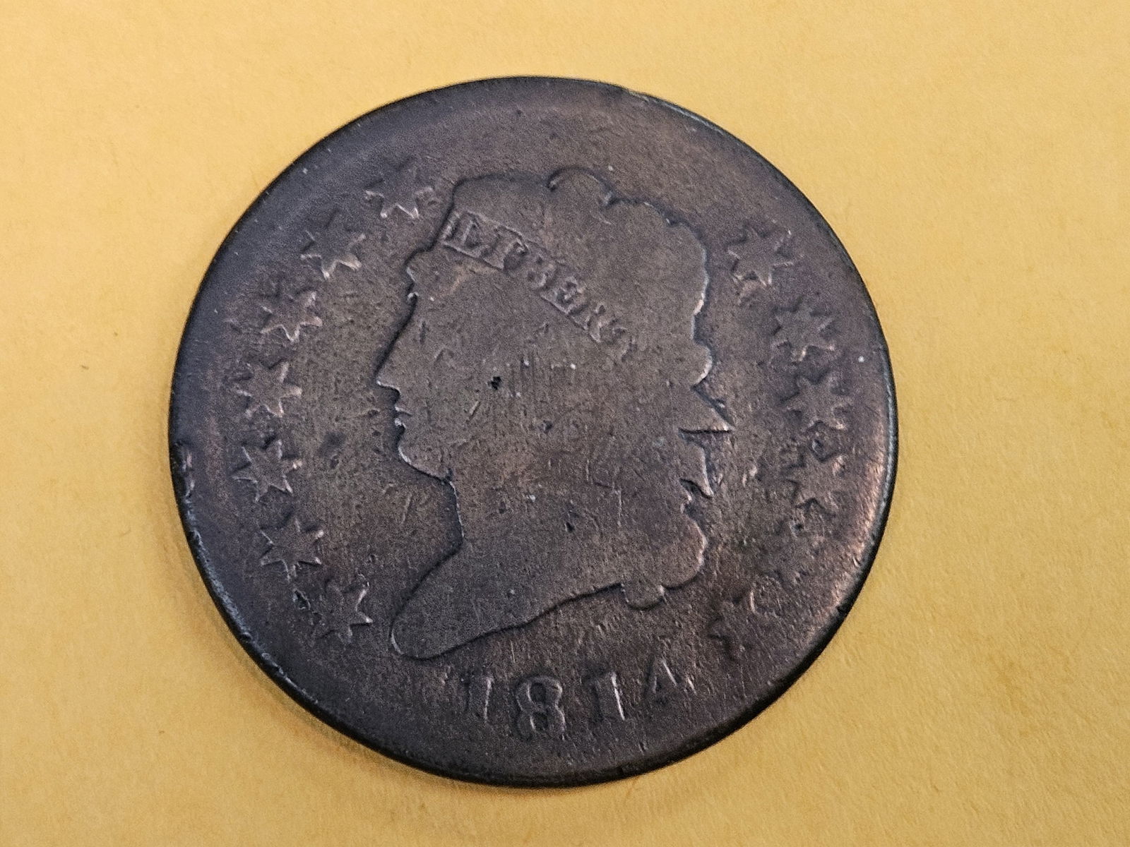 1814 Classic Head Large Cent (1 of 3)