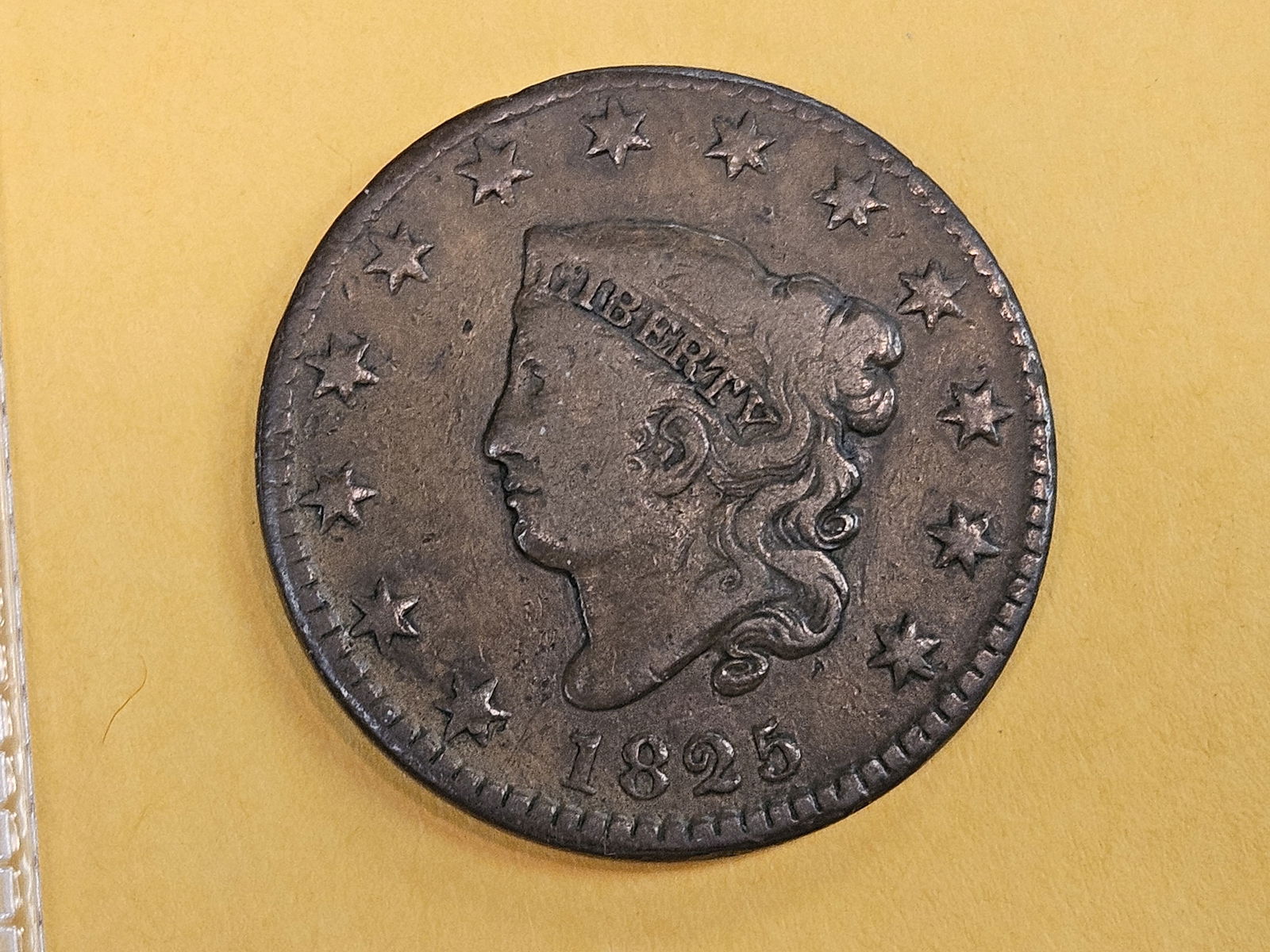 1825 Coronet Head Large Cent (1 of 4)