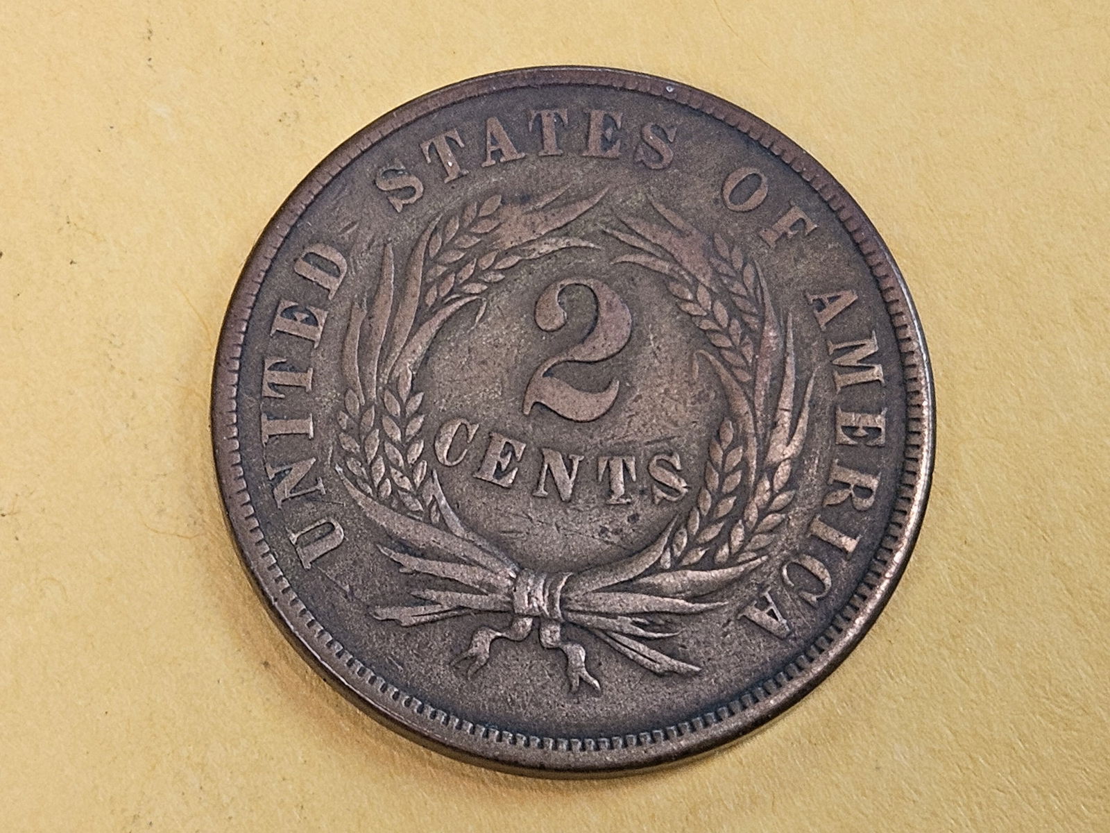 1867 Two Cent piece - 4