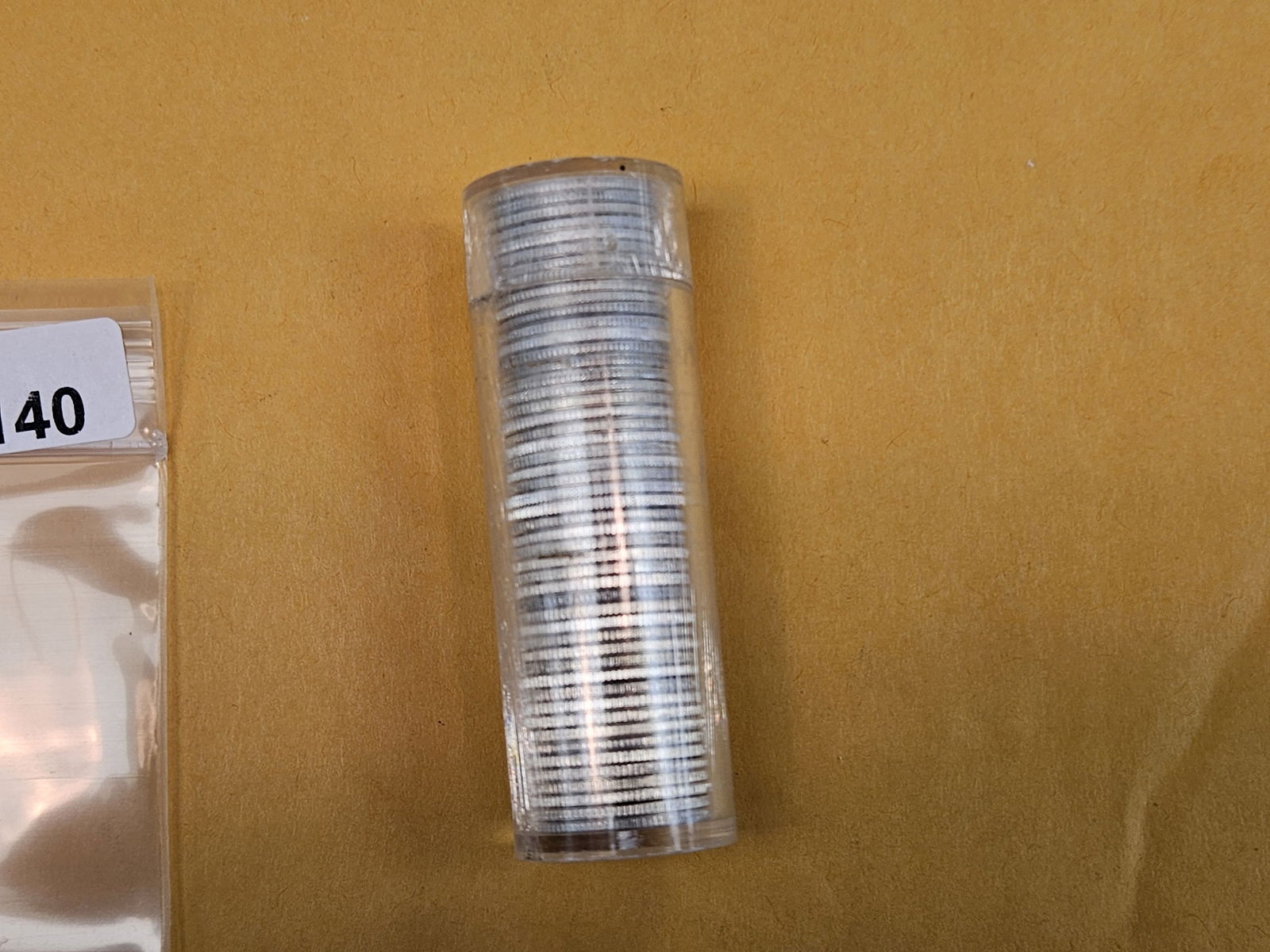 GEM Brilliant Uncirculated roll of 1963 Silver Roosevelt Dimes - 3