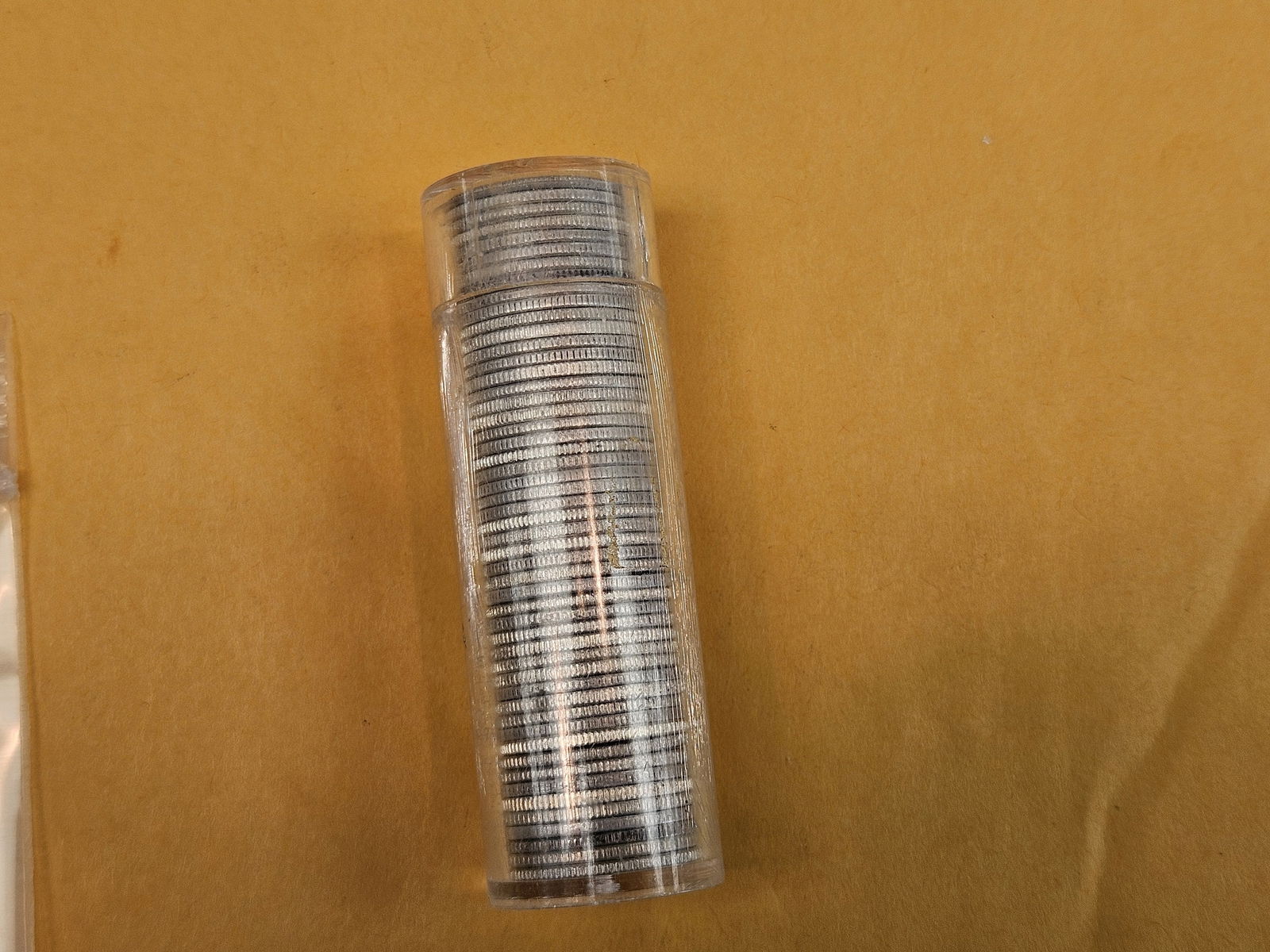 Brilliant Uncirculated roll of 1964-D Silver Roosevelt Dimes - 3