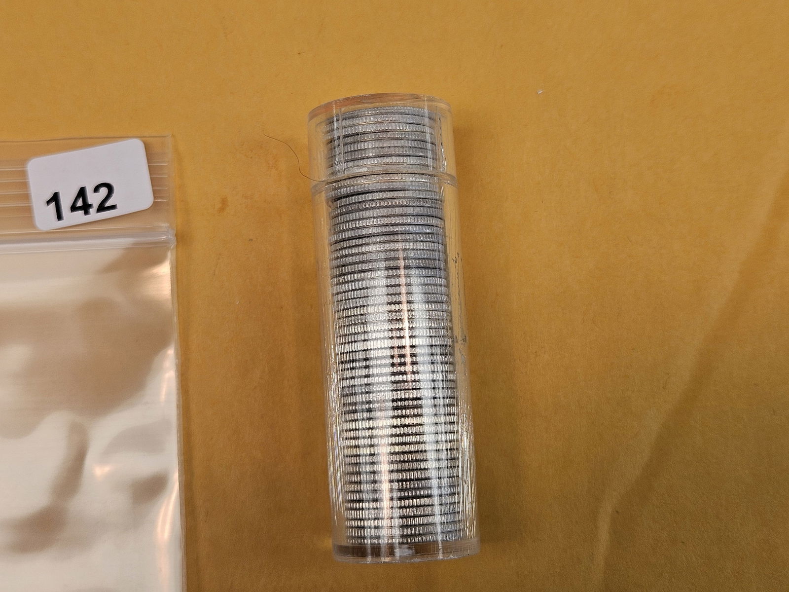 GEM Brilliant Uncirculated roll of 1962-D Silver Roosevelt Dimes - 3