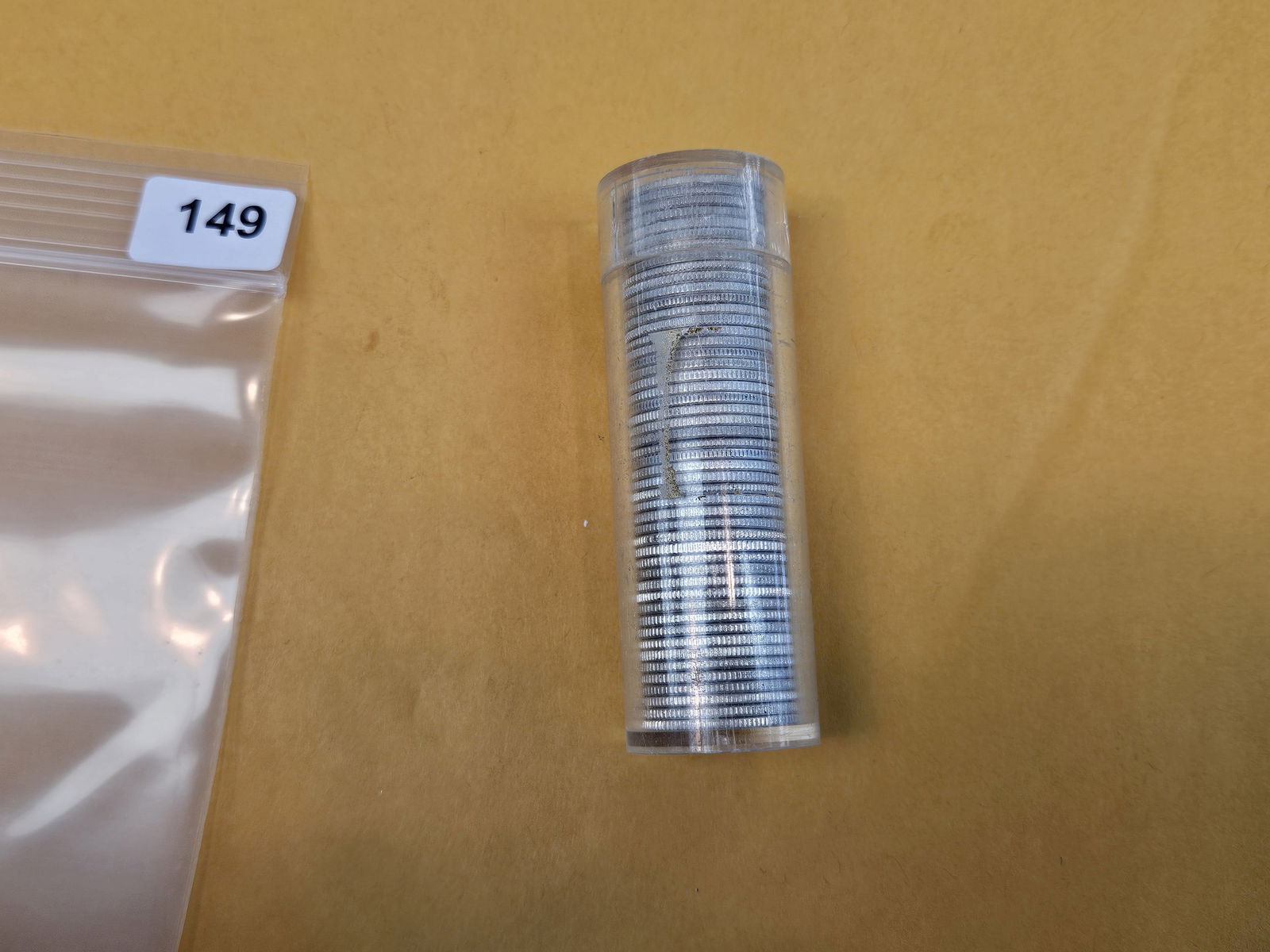 Brilliant Uncirculated roll of Silver Roosevelt Dimes - 3