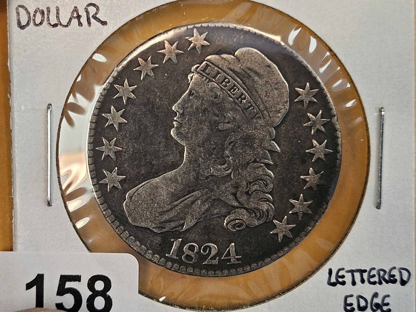 1824 Capped Bust Half Dollar (1 of 3)