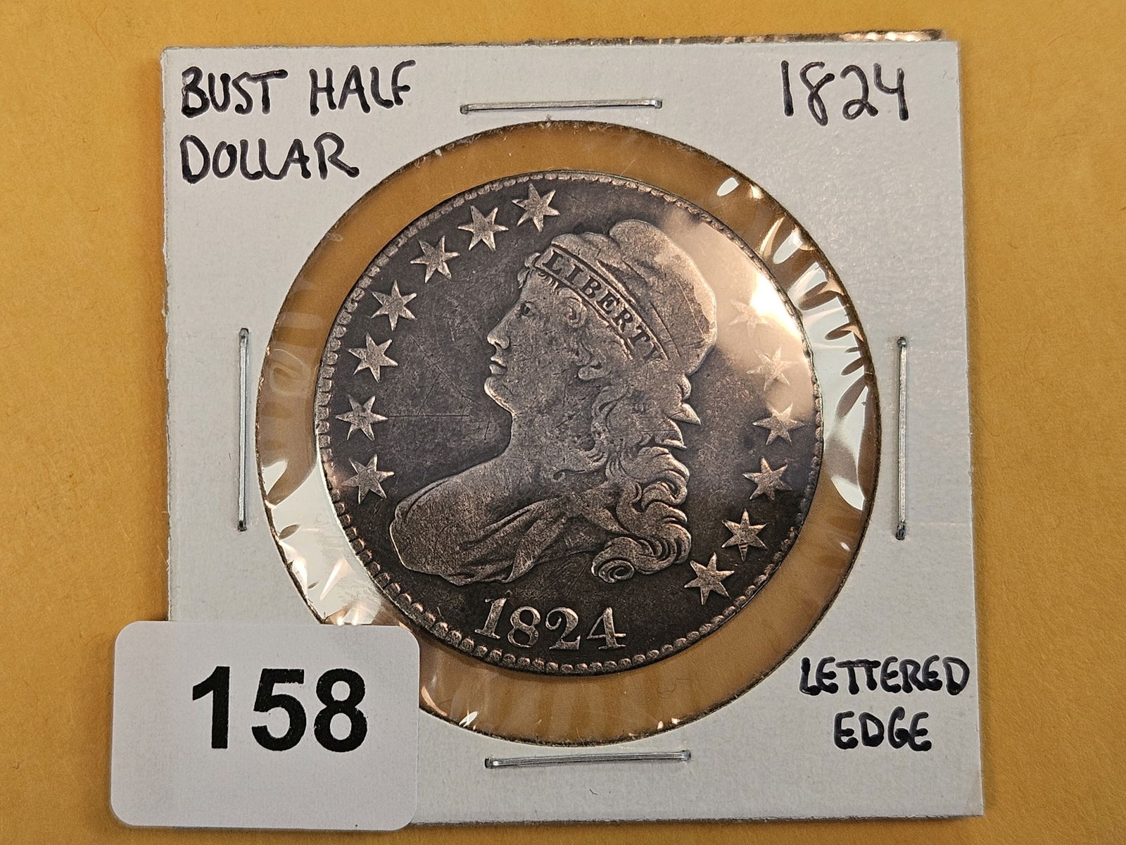 1824 Capped Bust Half Dollar - 2