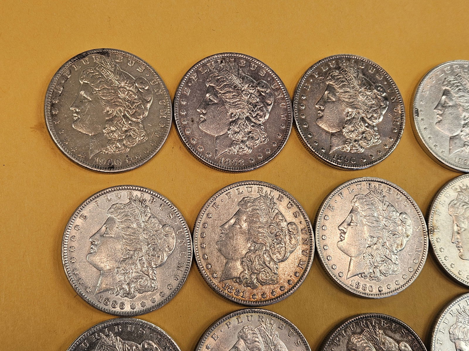 ** FULL ROLL ** Twenty Morgan Silver Dollars - 2